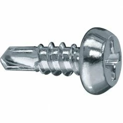Hilti #7 x 7/16 in. Phillips Pan Head Interior Zinc Plated Metal Framing Screw (10,000-Pack)
