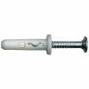 Hilti 5/16 in. x 3-5/8 in. Plastic Flat Head Phillips Impact Anchors with Carbon Steel Screw (50-Pack)
