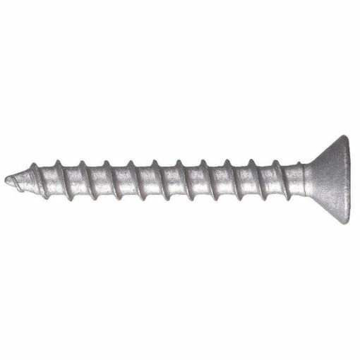 Hilti Kwik-Con II 3/16 in. x 3-1/4 in. Zinc Plated Carbon Steel Phillips Flat Head Concrete Screw Anchor (100-Pack) -Kwikset Sales Shop hilti masonry anchors 2260082 64 1000