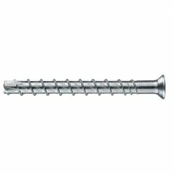 Hilti 1/4 in. x 4 in. Kwik Hus EZ Countersunk Screw Anchor for Concrete and Masonry (100-Piece)