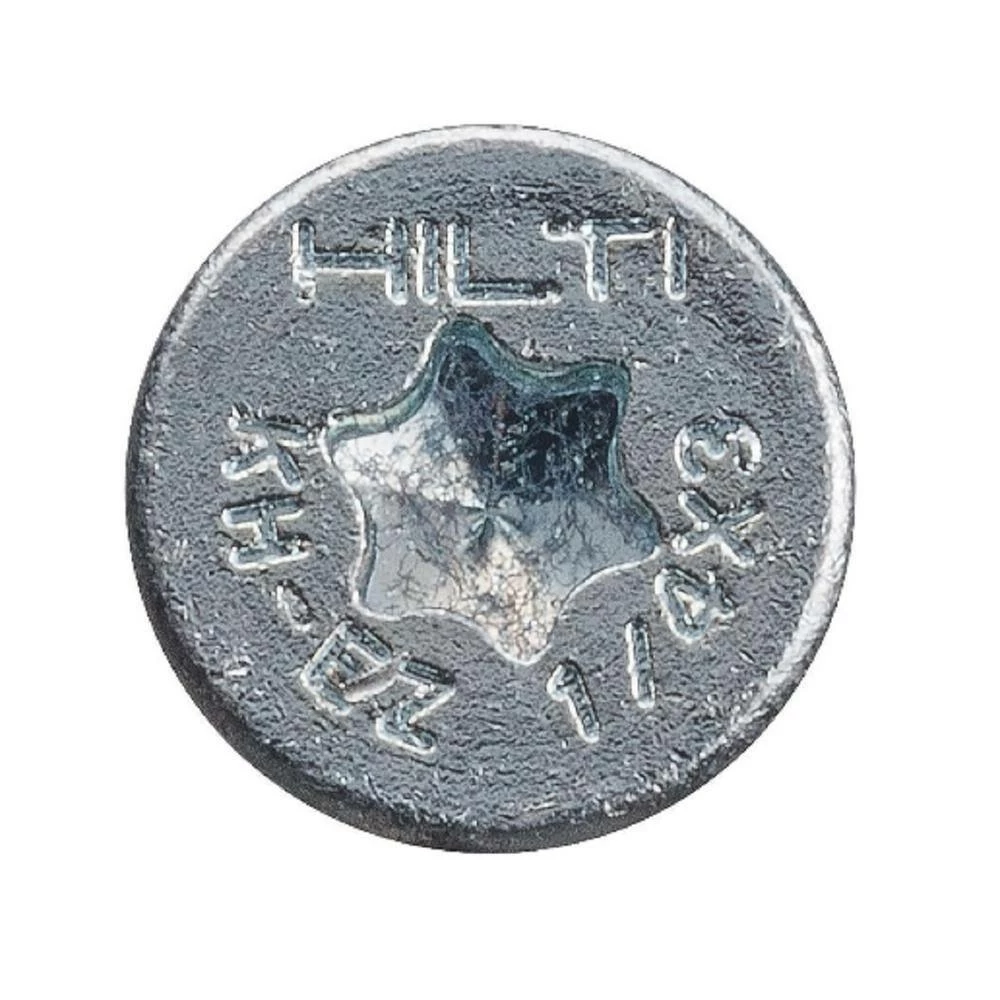 Hilti 1/4 in. x 2 in. Kwik Hus EZ Countersunk Screw Anchor for Concrete and Masonry (100-Piece) 3 Hilti 1/4 in. x 2 in. Kwik Hus EZ Countersunk Screw Anchor for Concrete and Masonry (100-Piece) - Image 3