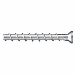 Hilti 3/8 in. x 3 in. Kwik Hus EZ Countersunk Screw Anchor for Concrete and Masonry (50-Piece)