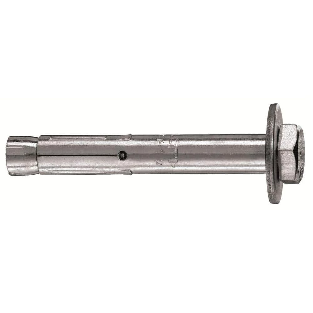 Hilti 1/2 in. x 3 in. HLC Bolt Head Sleeve Anchors (20-Pack) 1 Hilti 1/2 in. x 3 in. HLC Bolt Head Sleeve Anchors (20-Pack)