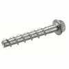 Hilti 1/4 in. x 1-7/8 in. Kwik Hus-EZ Concrete and Masonry Screw Anchors (100-Piece)