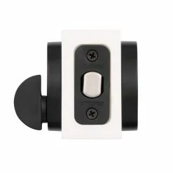 Kwikset Uptown Low Profile Iron Black Round Contemporary Single Cylinder Deadbolt featuring SmartKey Security -Kwikset Sales Shop kwikset deadbolts 258rdt514smt6k3 1d 1000