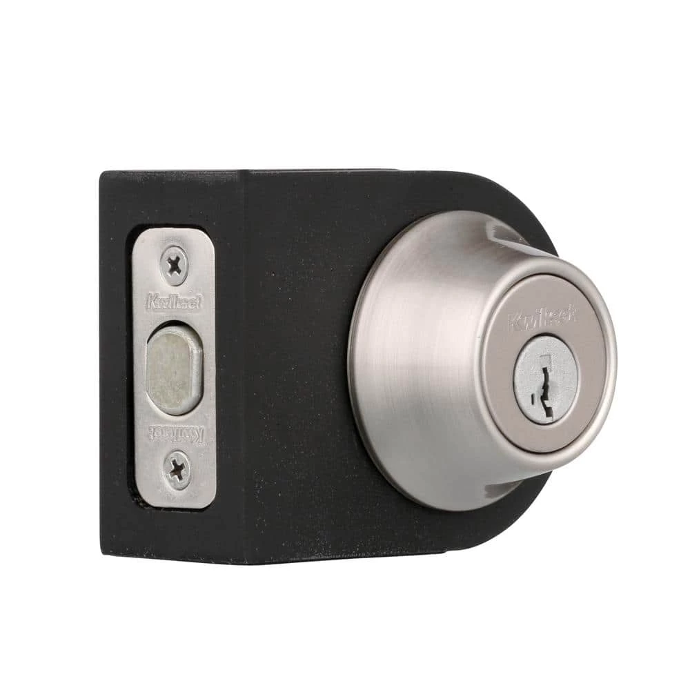 Kwikset 660 Series Satin Nickel Single Cylinder Deadbolt Featuring SmartKey Security with Microban Antimicrobial Technology 2 Kwikset 660 Series Satin Nickel Single Cylinder Deadbolt Featuring SmartKey Security with Microban Antimicrobial Technology - Image 2