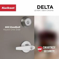 Kwikset 660 Series Satin Chrome Single Cylinder Deadbolt -Kwikset Sales Shop kwikset deadbolts 660 26d rcal rcs c3 1000