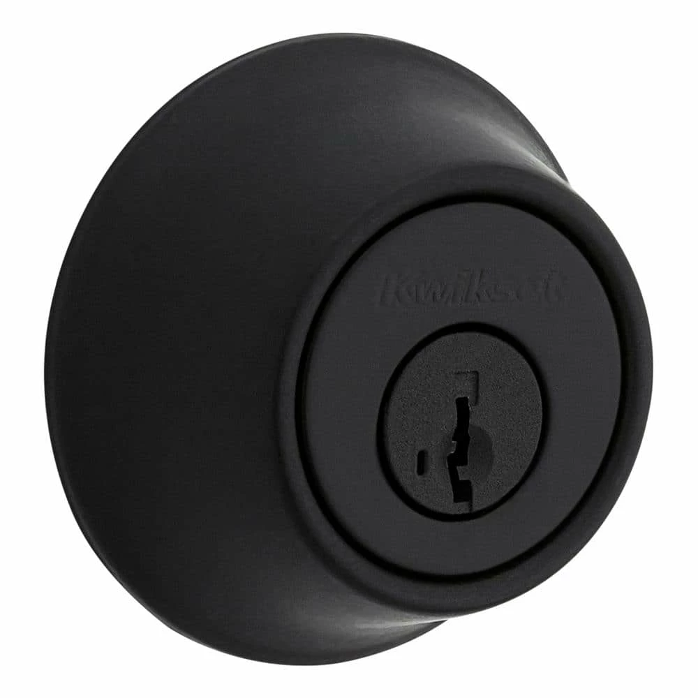 Kwikset 660 Series Mate Black Single Cylinder Deadbolt Featuring SmartKey Security 1 Kwikset 660 Series Mate Black Single Cylinder Deadbolt Featuring SmartKey Security