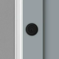 Kwikset Round Matte Black Single Cylinder Deadbolt Featuring SmartKey Security -Kwikset Sales Shop kwikset deadbolts 660rdt 514 smt 1f 1000