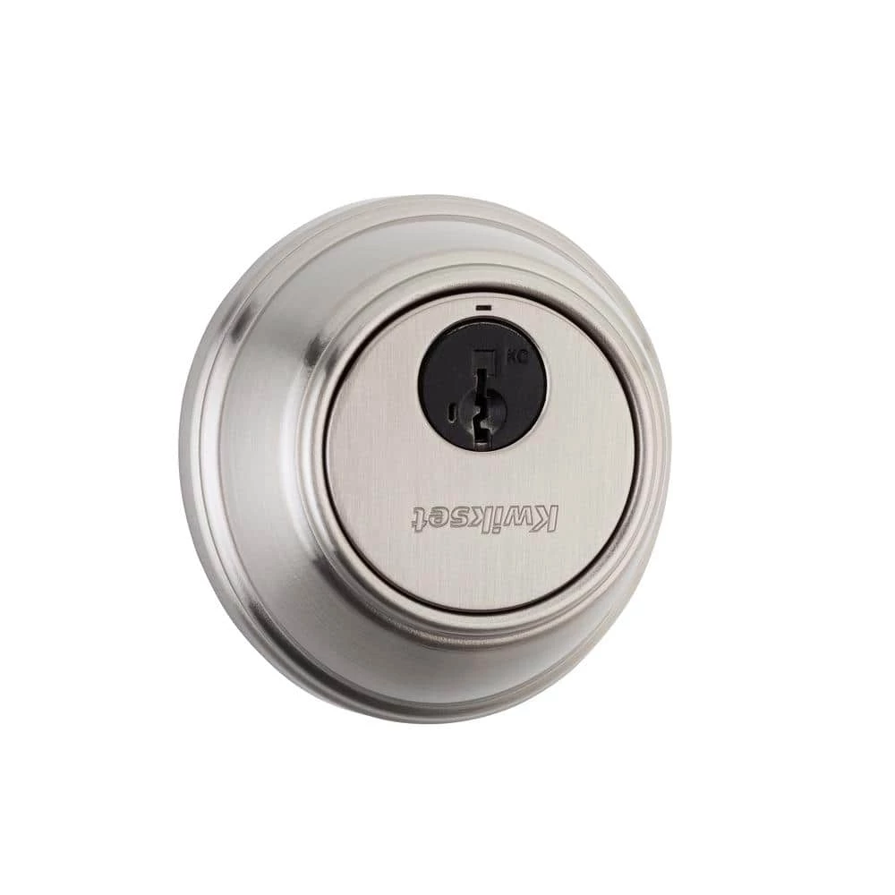 Kwikset 816 Series Satin Nickel Single Cylinder Key Control Deadbolt featuring SmartKey Security 8 Kwikset 816 Series Satin Nickel Single Cylinder Key Control Deadbolt featuring SmartKey Security - Image 8
