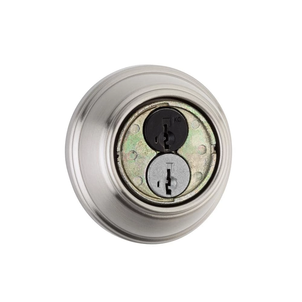Kwikset 816 Series Satin Nickel Single Cylinder Key Control Deadbolt featuring SmartKey Security 9 Kwikset 816 Series Satin Nickel Single Cylinder Key Control Deadbolt featuring SmartKey Security - Image 9