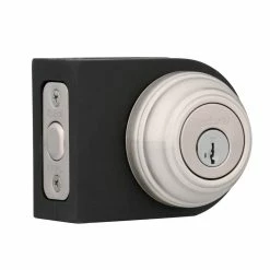Kwikset Satin Nickel Double Cylinder Deadbolt featuring SmartKey Security -Kwikset Sales Shop kwikset deadbolts 98515smtcpk4v1 40 1000