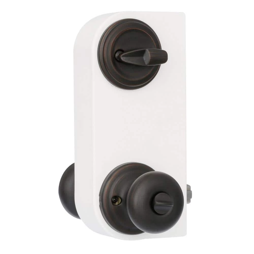 Kwikset Juno Venetian Bronze Exterior Entry Door Knob and Single Cylinder Deadbolt Combo Pack Featuring SmartKey Security 5 Kwikset Juno Venetian Bronze Exterior Entry Door Knob and Single Cylinder Deadbolt Combo Pack Featuring SmartKey Security - Image 5