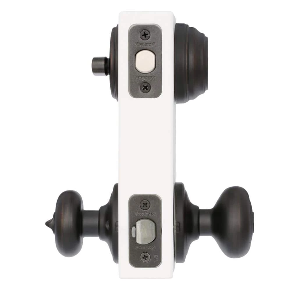 Kwikset Juno Venetian Bronze Exterior Entry Door Knob and Single Cylinder Deadbolt Combo Pack Featuring SmartKey Security 3 Kwikset Juno Venetian Bronze Exterior Entry Door Knob and Single Cylinder Deadbolt Combo Pack Featuring SmartKey Security - Image 3