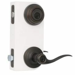 Kwikset Tustin Venetian Bronze ExteriorEntry Door Handle and Single Cylinder Deadbolt Combo Pack Featuring SmartKey Security 9 Kwikset Tustin Venetian Bronze ExteriorEntry Door Handle and Single Cylinder Deadbolt Combo Pack Featuring SmartKey Security -Kwikset Sales Shop kwikset door lock combo packs 991tnl 11p smt cp a0 1000