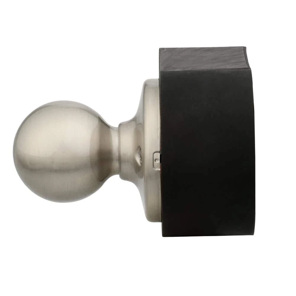 Kwikset Polo Satin Nickel Dummy Door Knob Featuring Microban Antimicrobial Technology 3 Kwikset Polo Satin Nickel Dummy Door Knob Featuring Microban Antimicrobial Technology - Image 3
