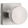 Kwikset Pismo Square Satin Nickel Half-Dummy Door Knob
