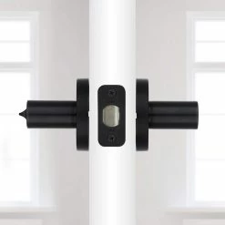 Kwikset Milan Matte Black Keyed Entry Door Lever Featuring SmartKey Security -Kwikset Sales Shop kwikset entry door handles 740milrdt514smt6alrcsk3 fa 1000