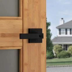 Kwikset Singapore Square Matte Black Keyed Entry Door Lever with Microban featuring SmartKey Security 10 Kwikset Singapore Square Matte Black Keyed Entry Door Lever with Microban featuring SmartKey Security -Kwikset Sales Shop kwikset entry door handles 740sal514sqtsmt 1f 1000