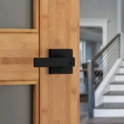 Kwikset Singapore Square Matte Black Keyed Entry Door Lever with Microban featuring SmartKey Security 9 Kwikset Singapore Square Matte Black Keyed Entry Door Lever with Microban featuring SmartKey Security -Kwikset Sales Shop kwikset entry door handles 740sal514sqtsmt 4f 1000