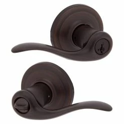 Kwikset Tustin Venetian Bronze Exterior Entry Door Handle featuring SmartKey Security -Kwikset Sales Shop kwikset entry door handles 740tnl11psmt6k4 1f 1000