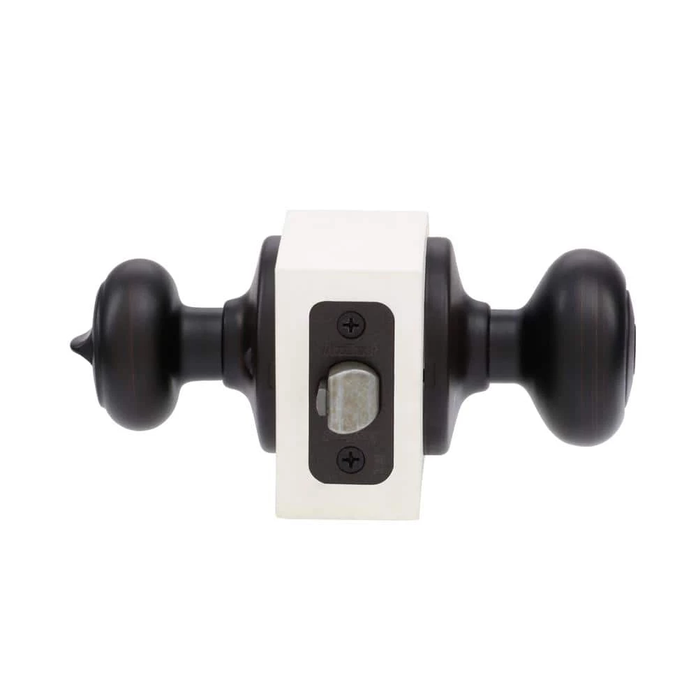 Kwikset Venetian Bronze Cove Keyed Entry Door Knob 3 Kwikset Venetian Bronze Cove Keyed Entry Door Knob - Image 3