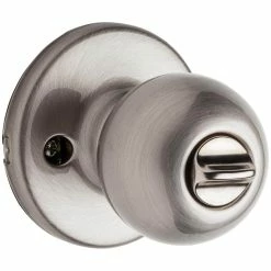 Kwikset Polo Satin Nickel Keyed Entry Door Knob Featuring Microban Antimicrobial Technology -Kwikset Sales Shop kwikset entry door knobs 400p156alrcsvv1 c3 1000