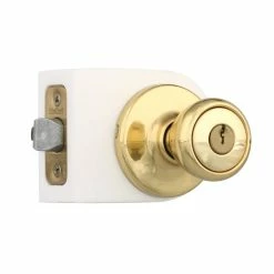 Kwikset Tylo Polished Brass Keyed Entry Door Knob Featuring Microban Antimicrobial Technology 11 Kwikset Tylo Polished Brass Keyed Entry Door Knob Featuring Microban Antimicrobial Technology -Kwikset Sales Shop kwikset entry door knobs 400t36alrcsv1 a0 1000