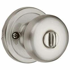 Kwikset Juno Satin Nickel Entry Door Knob Featuring SmartKey Security with Microban Antimicrobial Technology -Kwikset Sales Shop kwikset entry door knobs 740j 15 smt cp k4 c3 1000
