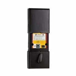 Kwikset Z-Wave SmartCode 910 Contemporary Venetian Bronze Single Cylinder Electronic Deadbolt Featuring SmartKey Security -Kwikset Sales Shop kwikset keyless deadbolts 910cntzw50011pr 66 1000