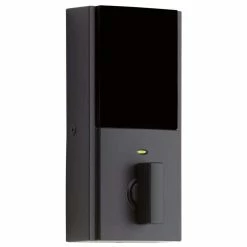 Kwikset SmartCode 914 Zigbee 3.0 Contemporary Matte Black Single Cylinder Electronic Deadbolt Featuring SmartKey Security -Kwikset Sales Shop kwikset keyless deadbolts 914cntzb3514cp c3 1000