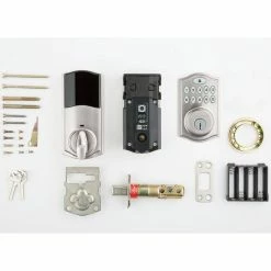 Kwikset SmartCode 914 Zigbee 3.0 Satin Nickel Single Cylinder Electronic Deadbolt Featuring SmartKey Security 11 Kwikset SmartCode 914 Zigbee 3.0 Satin Nickel Single Cylinder Electronic Deadbolt Featuring SmartKey Security -Kwikset Sales Shop kwikset keyless deadbolts 914trzb3 015cp fa 1000