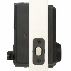 Kwikset SmartCode 915 Touchscreen Venetian Bronze Single Cylinder Electronic Deadbolt with Avalon Handleset and Tustin Lever -Kwikset Sales Shop kwikset keyless deadbolts 915avl91511pcb 40 1000