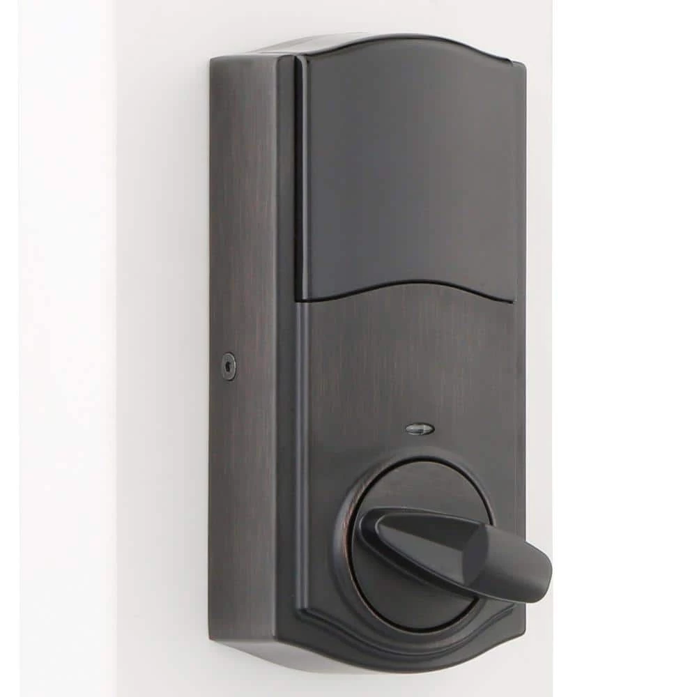 Kwikset Z-Wave SmartCode 916 Touchscreen Venetian Bronze Single Cylinder Keypad Electronic Deadbolt Featuring SmartKey Security 5 Kwikset Z-Wave SmartCode 916 Touchscreen Venetian Bronze Single Cylinder Keypad Electronic Deadbolt Featuring SmartKey Security - Image 5