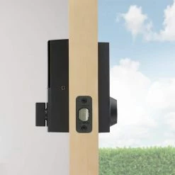 Kwikset Premis Contemporary Touchscreen Smart Lock Matte Black Single Cylinder Electronic Deadbolt Featuring SmartKey Security -Kwikset Sales Shop kwikset keyless deadbolts 919cntpremis514 44 1000