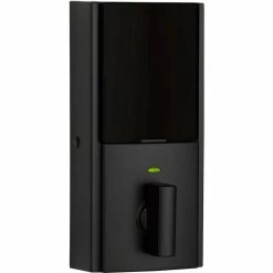 Kwikset Premis Contemporary Touchscreen Smart Lock Matte Black Single Cylinder Electronic Deadbolt Featuring SmartKey Security -Kwikset Sales Shop kwikset keyless deadbolts 919cntpremis514 4f 1000