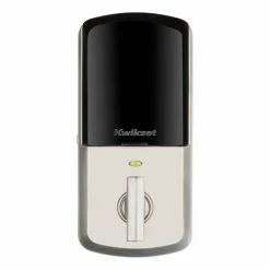 Kwikset HALO Satin Nickel Keypad Wi-Fi Electronic Single-Cylinder Smart Lock Deadbolt featuring SmartKey Security -Kwikset Sales Shop kwikset keyless deadbolts 938wifikypd15sm fa 1000
