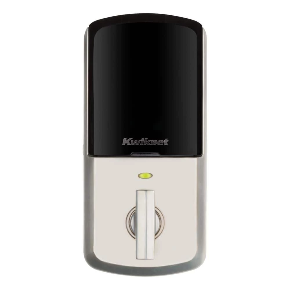 Kwikset Halo Satin Nickel Electronic Smart Lock Deadbolt Feat SmartKey Security Touchscreen and Wi-Fi and San Clemente Handleset 7 Kwikset Halo Satin Nickel Electronic Smart Lock Deadbolt Feat SmartKey Security Touchscreen and Wi-Fi and San Clemente Handleset - Image 7