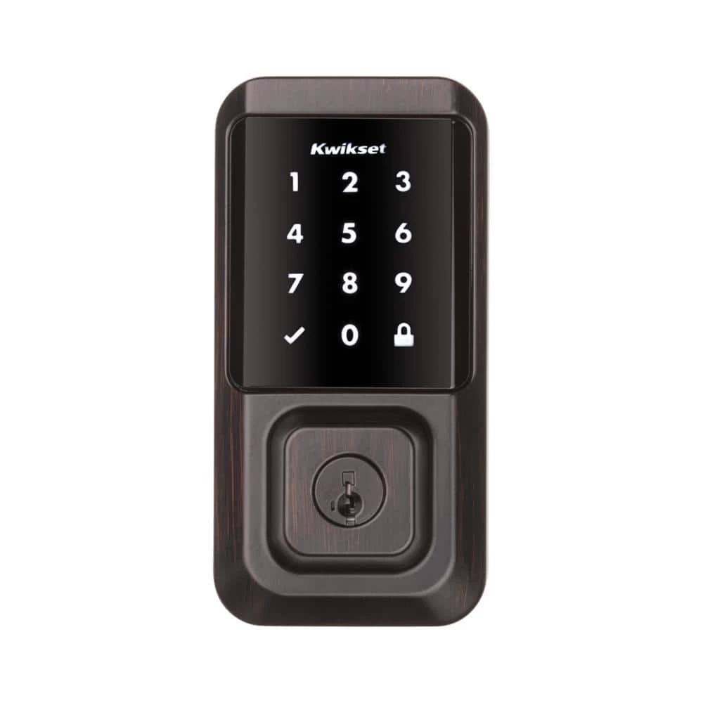 Kwikset HALO Venetian Bronze Keypad Electronic Smart Lock Deadbolt feat SmartKey Security, Touchscreen and Wi-Fi w/Halifax lever 8 Kwikset HALO Venetian Bronze Keypad Electronic Smart Lock Deadbolt feat SmartKey Security, Touchscreen and Wi-Fi w/Halifax lever - Image 8