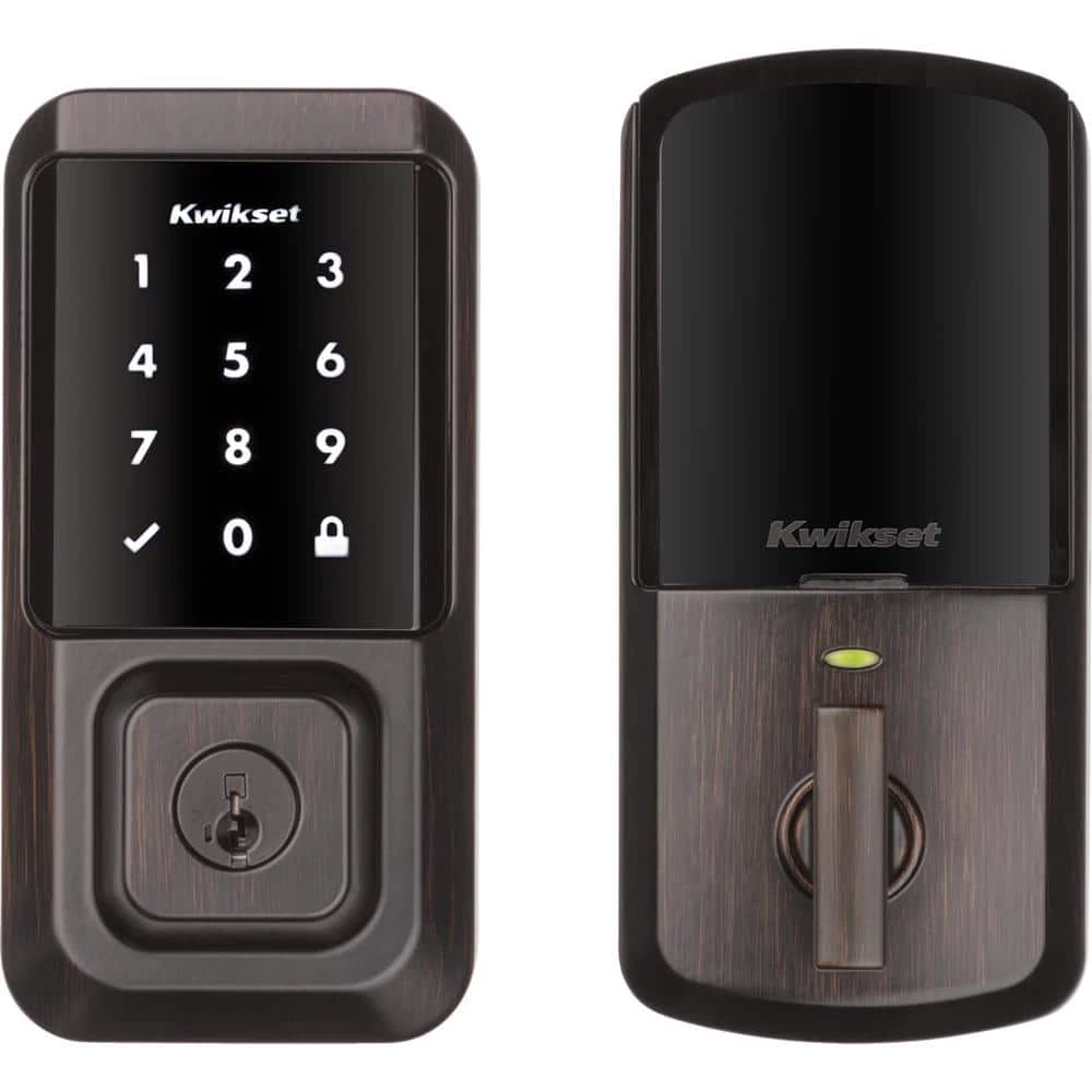 Kwikset HALO Venetian Bronze Keypad Electronic Smart Lock Deadbolt feat SmartKey Security, Touchscreen and Wi-Fi w/Halifax lever 10 Kwikset HALO Venetian Bronze Keypad Electronic Smart Lock Deadbolt feat SmartKey Security, Touchscreen and Wi-Fi w/Halifax lever - Image 10