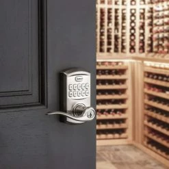 Kwikset 917 SmartCode Satin Nickel Keypad Electronic Single-Cylinder Tustin Door Lever Featuring SmartKey Security 14 Kwikset 917 SmartCode Satin Nickel Keypad Electronic Single-Cylinder Tustin Door Lever Featuring SmartKey Security -Kwikset Sales Shop kwikset keyless locksets 917tnl15smtcprc 1f 1000