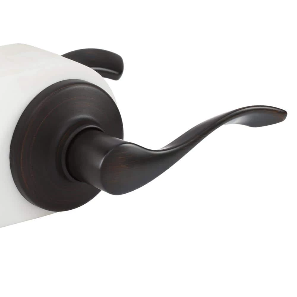 Kwikset Balboa Venetian Bronze Passage Hall/Closet Door Handle with Microban Antimicrobial Technology 2 Kwikset Balboa Venetian Bronze Passage Hall/Closet Door Handle with Microban Antimicrobial Technology - Image 2