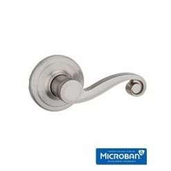 Kwikset Lido Satin Nickel Passage Hall/Closet Door Handle Featuring Microban Antimicrobial Technology -Kwikset Sales Shop kwikset passage door handles 720ll 15 6al rc 1d 1000
