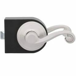 Kwikset Lido Satin Nickel Passage Hall/Closet Door Handle Featuring Microban Antimicrobial Technology -Kwikset Sales Shop kwikset passage door handles 720ll 15 6al rc a0 1000