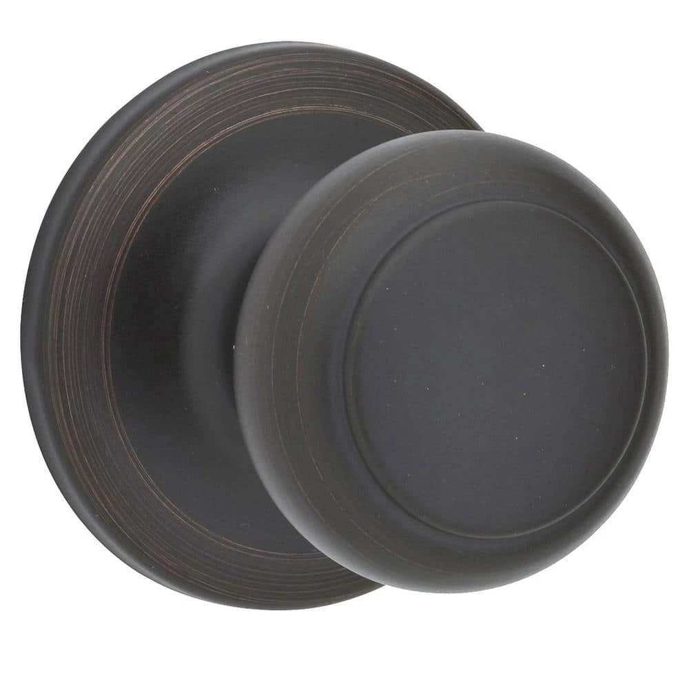 Kwikset Cove Venetian Bronze Hall/Closet Door Knob 1 Kwikset Cove Venetian Bronze Hall/Closet Door Knob