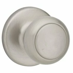 Kwikset Cove Satin Nickel Hall/Closet Door Knob