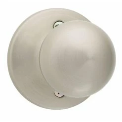 Kwikset Polo Satin Nickel Passage Hall/Closet Door Knob