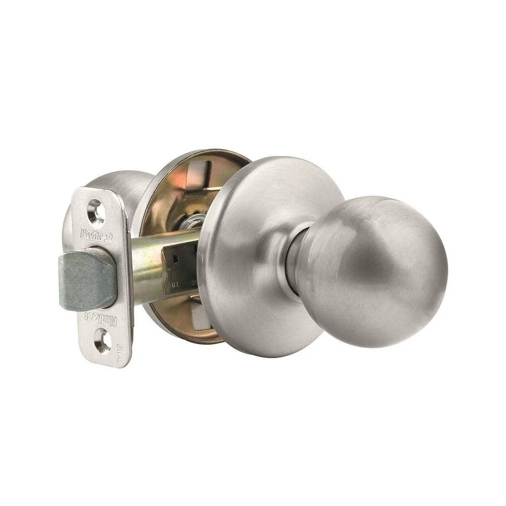 Kwikset Polo Satin Nickel Hall/Closet Door Knob Featuring Microban Antimicrobial Technology 10 Kwikset Polo Satin Nickel Hall/Closet Door Knob Featuring Microban Antimicrobial Technology - Image 10