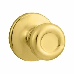 Kwikset Tylo Polished Brass Passage Hall/Closet Door Knob Featuring Microban Antimicrobial Technology 18 Kwikset Tylo Polished Brass Passage Hall/Closet Door Knob Featuring Microban Antimicrobial Technology -Kwikset Sales Shop kwikset passage door knobs 200t36alrcsv1 4f 1000