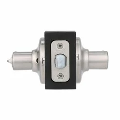 Kwikset Balboa Satin Nickel Privacy Bed/Bath Door Handle (8-Pack) with Lock -Kwikset Sales Shop kwikset privacy door handles 200bl158pk 40 1000